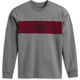 Harley-Davidson Tee-Knit, Colorblock-Design-Heather Grey | 96317-23VM