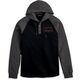 Harley-Davidson Henley-Knit, Colorblock-Design-Black Beauty | 96327-23VM