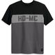 Harley-Davidson Tee-Knit, Colorblock-Design-Black Beauty | 96334-23VM