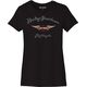 Harley-Davidson Women'S Forever Silver Wing Tee, Black Beauty | 96431-23VW