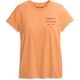 Harley-Davidson Women'S Double Logo Graphic Tee, Mock Orange | 96501-21VW