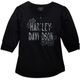 Harley-Davidson Top-Knit, Black Beauty | 96457-23VW