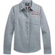 Harley-Davidson Railroad Stripe Logo Shirt For Women, Railroad Stripes | 96490-21VW