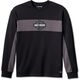 Harley-Davidson Tee-Knit, Colorblock-Design-Black Beauty | 96584-23VM