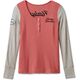 Harley-Davidson Henley-Knit, Colorblock-Design-Light Mahogany | 96681-23VW