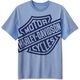 Harley-Davidson Tee-Knit, Colonial Blue | 96822-23VM