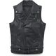 Harley-Davidson Women'S Pierce Leather Vest, Black leather | 97027-22VW