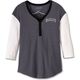 Harley-Davidson Henley-Knit, Colorblock-Design-Blackened Pearl | 97479-23VW