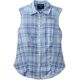 Harley-Davidson Women'S Faith Sleeveless Plaid Shirt, Yarn Dyed Plaid-Skyway | 97523-23VW