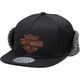 Harley-Davidson Hat-Woven, Black | 97674-23VM