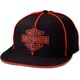 Harley-Davidson Cap-,Bb,Woven, Black | 97743-23VM