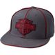 Harley-Davidson Cap-,Bb,Woven, Blackened Pearl | 97744-23VM