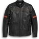 Harley-Davidson Vanocker Waterproof H-D® Triple Vent System" Leather Jacket, Black | 98000-20EM