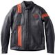 Harley-Davidson Men'S Highway-100 Waterproof Leather Jacket, Black | 98000-22EM