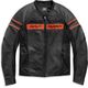 Harley-Davidson H-D® Brawler" Leather Jacket, Black | 98004-21EH