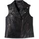 Harley-Davidson Women'S Eclipse Leather Vest, Black | 98024-23VW