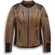 Harley-Davidson H-D® Triple Vent System" Gallun Leather Jacket, Brown | 98066-19EW