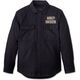 Harley-Davidson Shirt Jacket-Operative 2,Textile, Harley Black | 98188-24VM