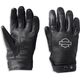 Harley-Davidson Women'S Metropolitan Leather Gloves, Black | 98189-22EW