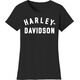 Harley-Davidson Women'S Forever Racer Font Tee, Black Beauty | 99019-23VW