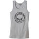 Harley-Davidson Tank-Knit, Light Grey Heather | 99053-23VW