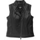Harley-Davidson Women'S Electra Studded Leather Vest, Black | 97005-22VW