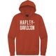 Harley-Davidson Men'S Hallmark Foundation Hoodie, Vintage Orange | 99038-22VM