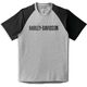 Harley-Davidson Tee-Knit, Medium Heather Grey | 99065-22VM