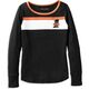 Harley-Davidson Tee-Knit, Colorblock-Design-Black Beauty | 99102-22VW