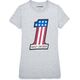 Harley-Davidson Women'S #1 Race Graphic Tee, Heather Medium Grey | 99150-22VW