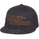 Harley-Davidson Men'S Cap H-D Name, Black | 99404-22VM