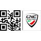 CNC Racing / シーエヌシーレーシング Rear Mudguard Screw Kit Ducati Multistrada 950/1200 Enduro, シルバー | KV311S