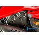 ILMBERGER / イルムバーガーカーボンパーツ バーティカル（縦） カムベルトカバー マット - Ducati Monster 1200/1200 S | ZAV.113.D12MM.K