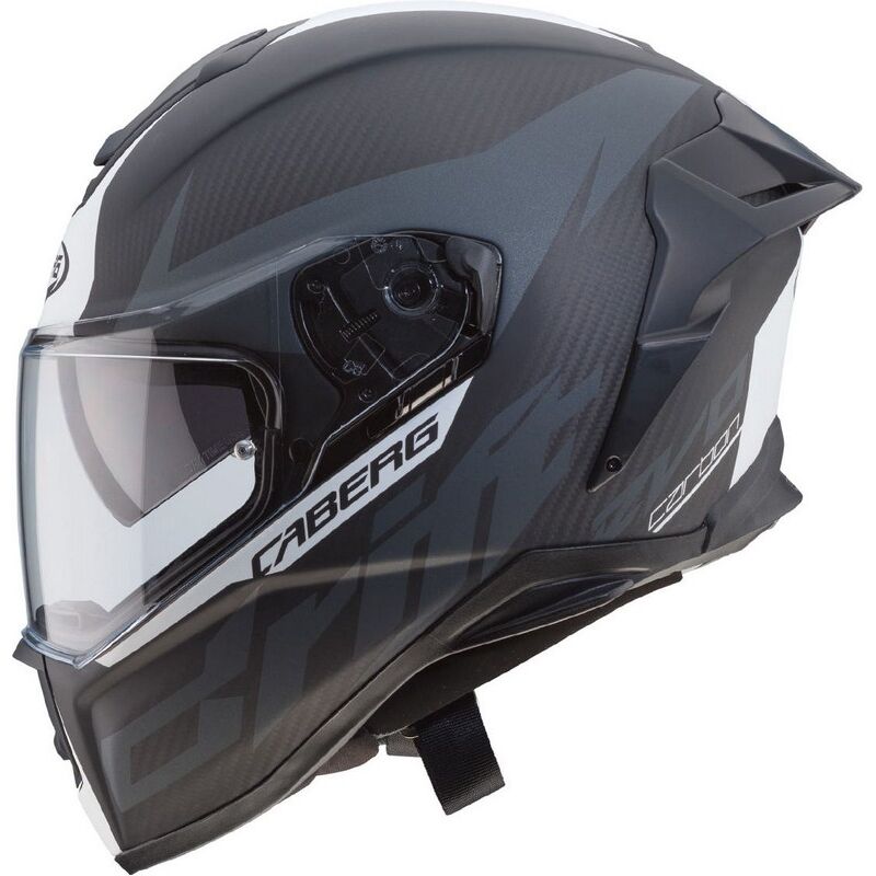 Caberg カバーグ Drift Evo Cabron フルフェイス ヘルメット マットアンスラサイト ホワイト