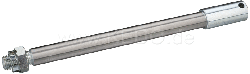 Kedo Front Axle incl crown nut | 21131RP