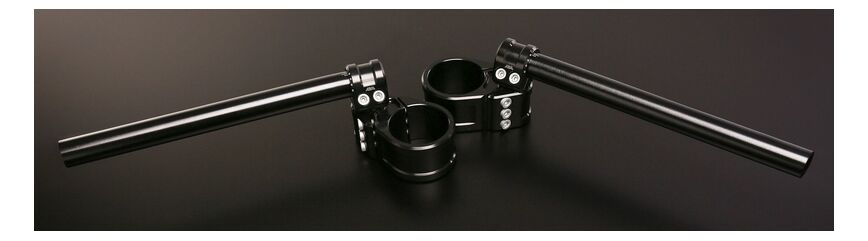 ABM / エービーエム multiClip Sport with handlebar Ø2,2 mm, 3° cranked, スタンドパイプ直径: Ø50 mm, カラー: ブラック | 101613-D50-F15