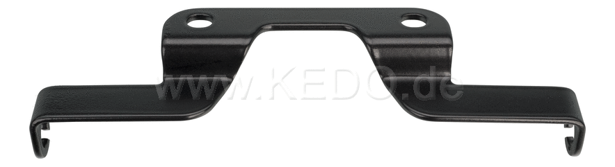 Kedo Indicator Bracket Stainless Steel Black Coated, 150mm wide, 180mm distance between Achieves indicators with standard mini indicators | 62031