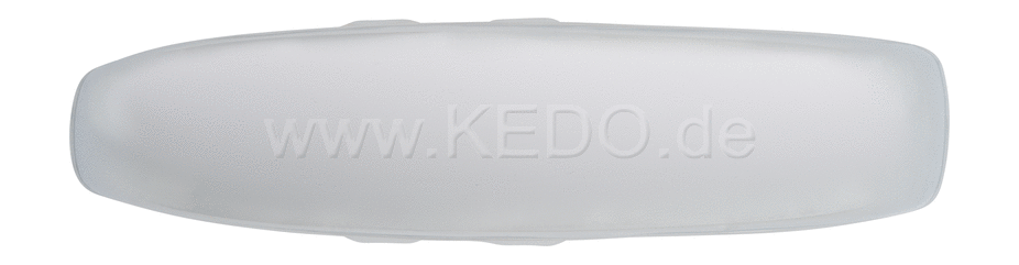 Kedo Front Fender 'Seventies', chrome plated, suitable for 19 "front wheels (Speedometer guide see item 10172) | 50082
