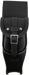 Ends Cuoio / エンズクオイオ バッグ 2018-new Fat Bob（ファットボブ） タンクバッグ - ブラックレザー - ココアステッチ | SERBFBB18.N.CTC
