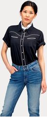 Harley-Davidson Shirt-Woven, Black Beauty 2 | 96659-22VW