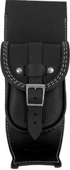 Ends Cuoio / エンズクオイオ バッグ 2018-new Fat Bob（ファットボブ） タンクバッグ - ブラックレザー - ホワイトステッチ | SERBFBB18.N.CTBI